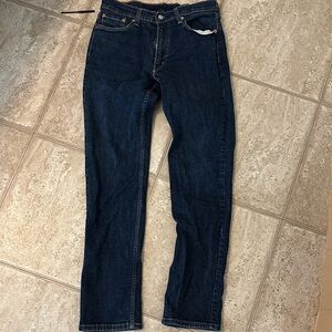 Levi's Classic Navy Straight Jeans for Men